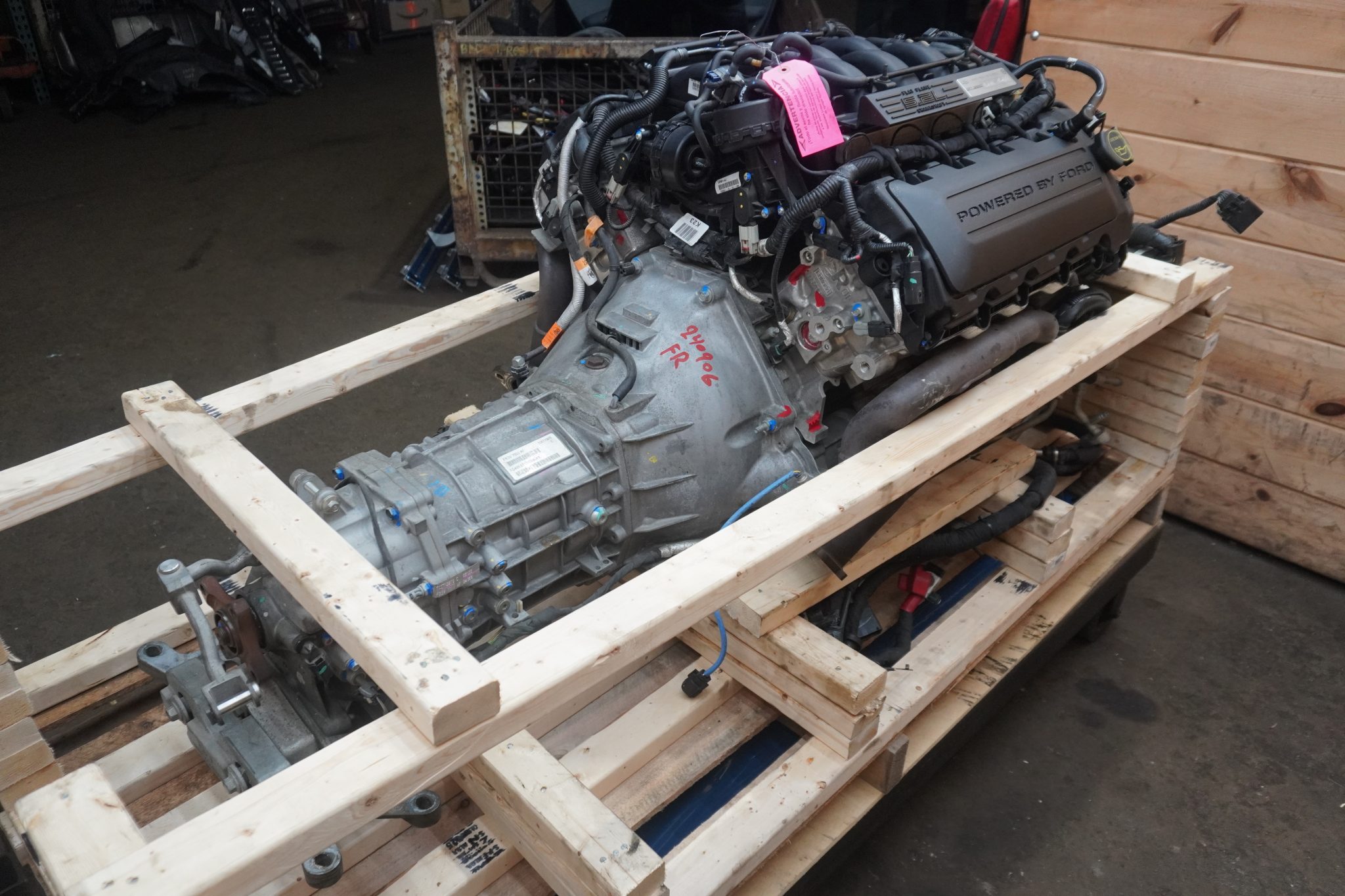 Ford 5.2L Voodoo V8 Engine and Tremec 6-Speed Manual Transmission