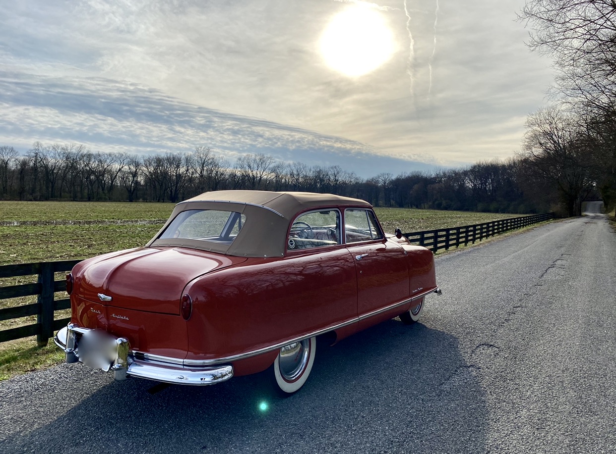Nash Rambler Custom Airflyte Convertible 