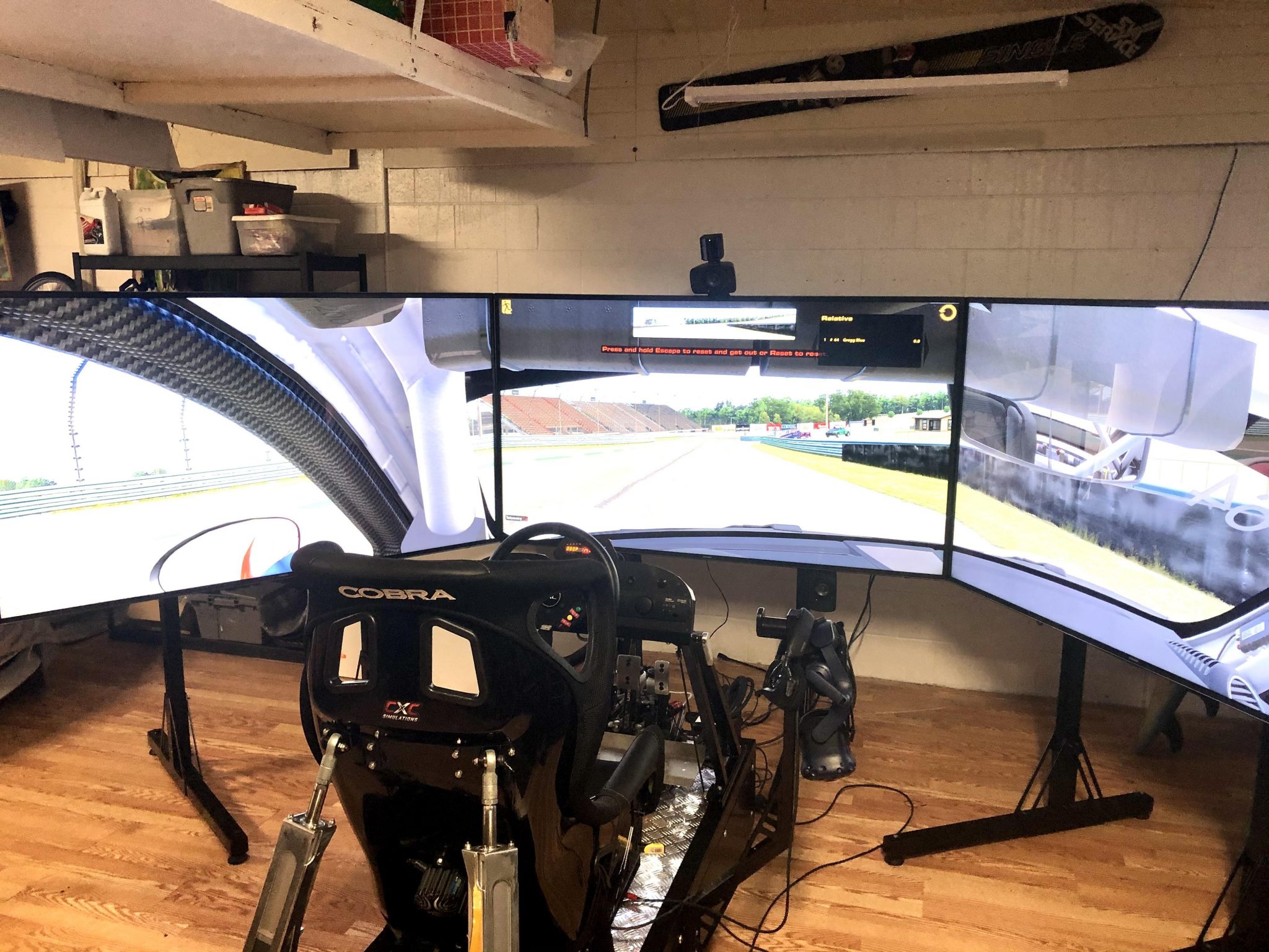 Parts and Automobilia – Racing Simulators 