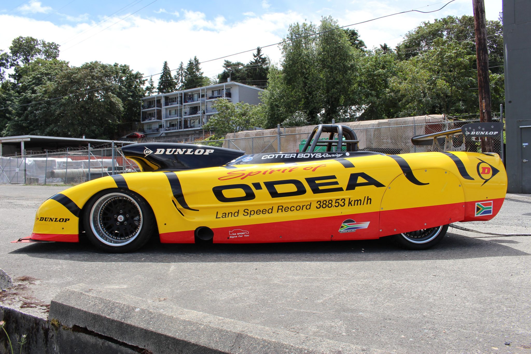 Chevrolet Corvette-Style Land Speed Car