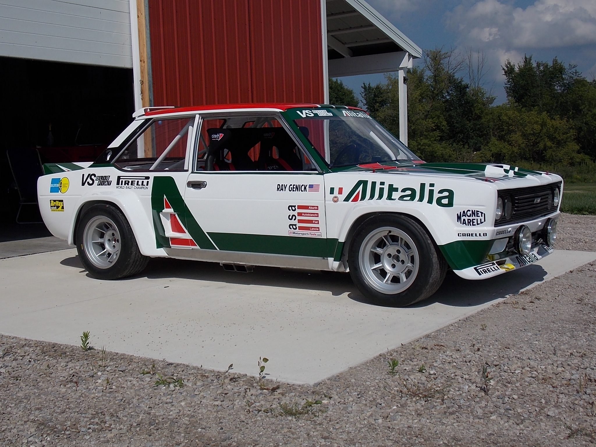 Fiat 131 Rally Car 
