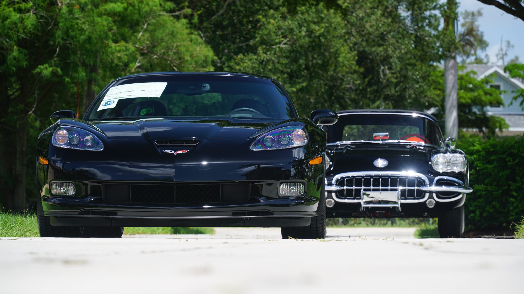 1958 Chevrolet Corvette Fuelie 4-Speed & 2008 Chevrolet Corvette Z06 Pair