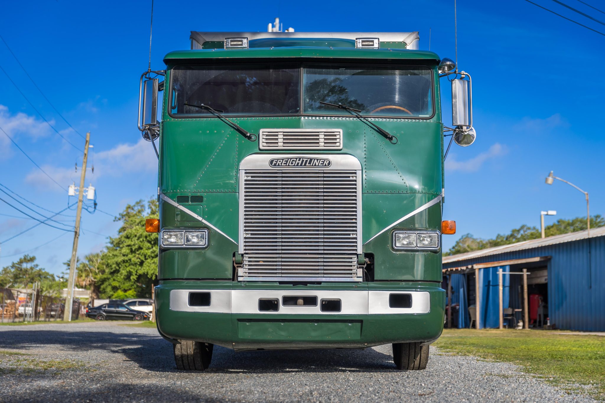 Freightliner 3-Car Enclosed Hauler 