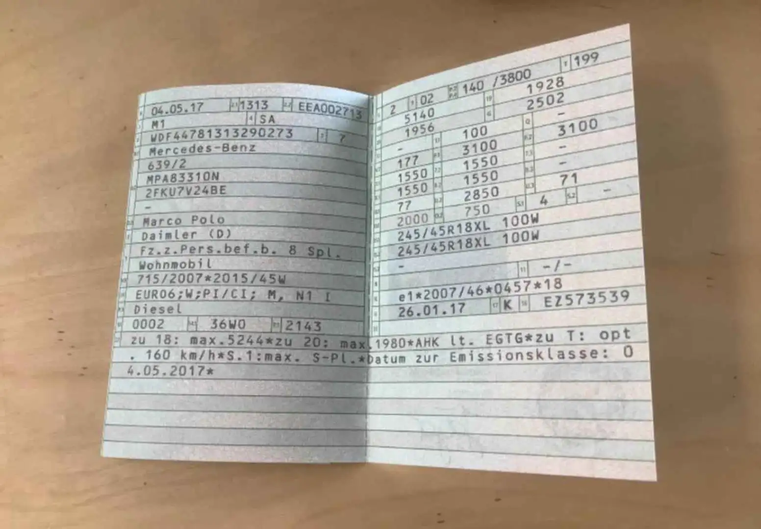 Mercedes-Benz V 250 Marco Polo  Edition   4 Matic    639/2